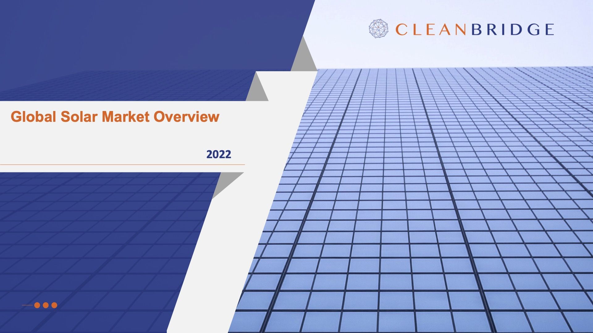 CleanBridge Global Solar PV Market Review 2022 (Cut Out) (Cover)