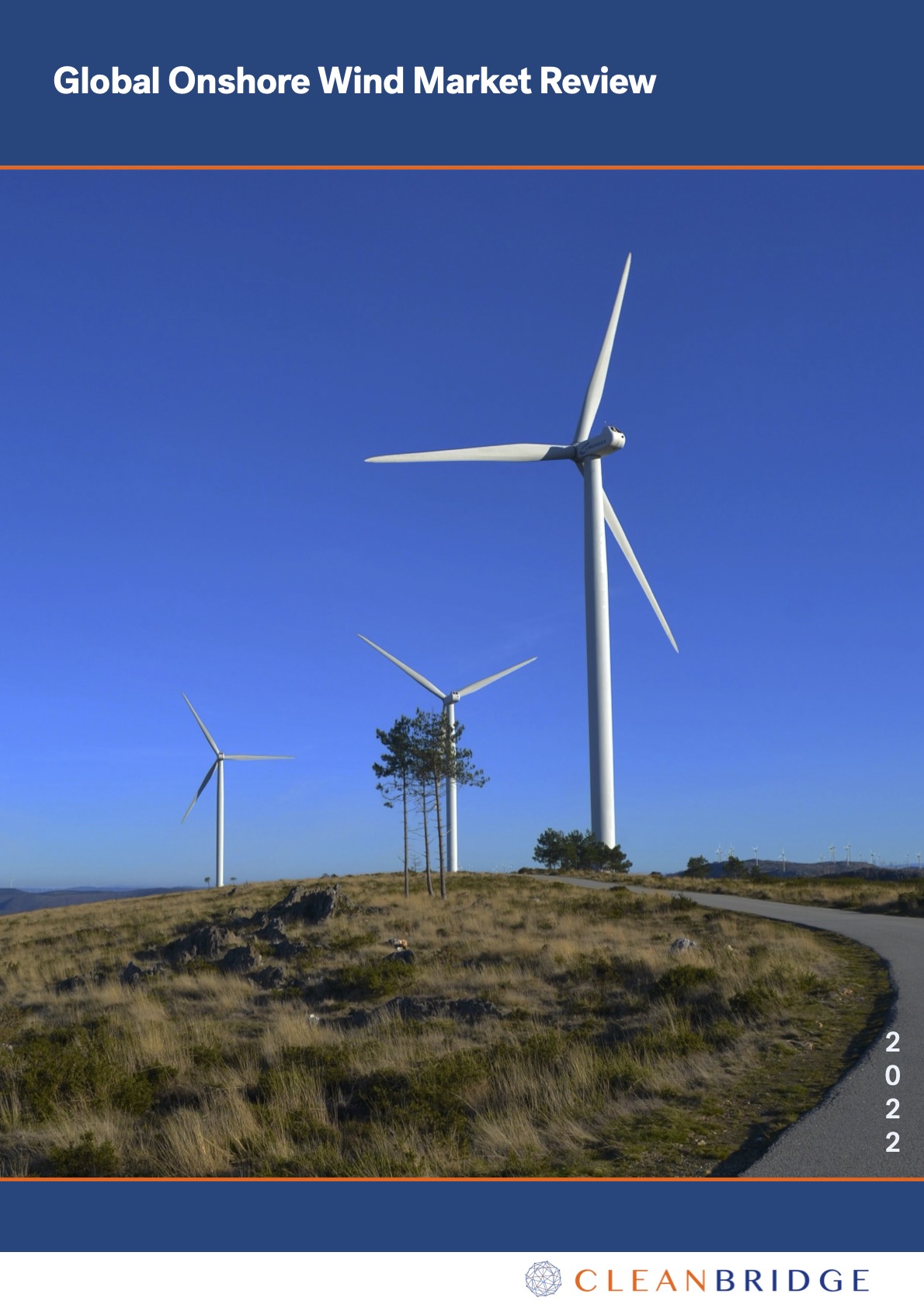 CleanBridge Global Onshore Wind Market Review 2022 (Cover)
