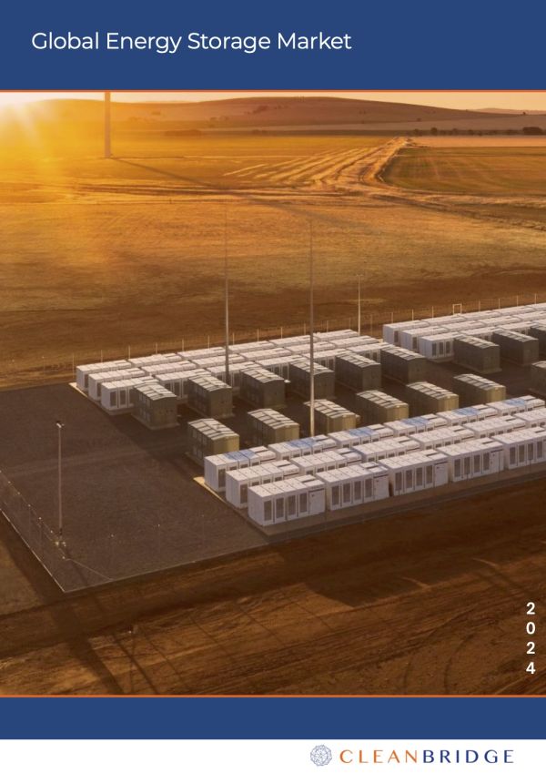 CleanBridge Global Energy Storage Market 2024 (Cover)