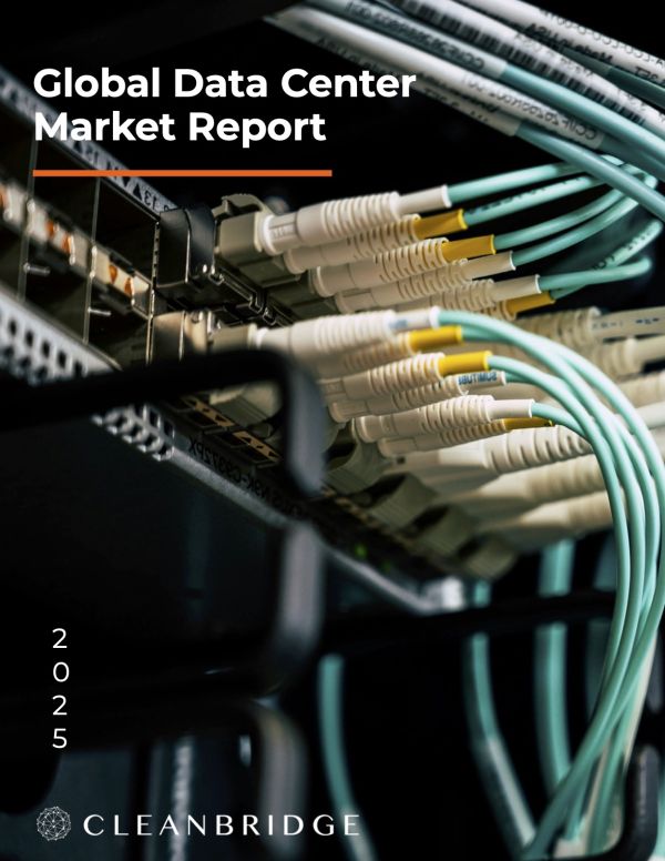 CleanBridge Global Data Center Market Report 2025 (Cover)